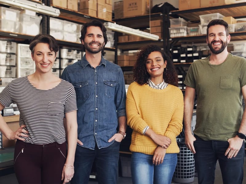 Professional team at Mailroom Network